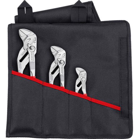 KNIPEX 00 19 55 S6 Set pinze chiave 3 pezzi 330 mm