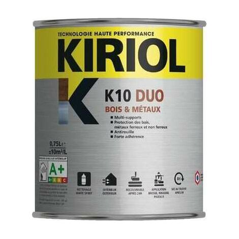 Rostschutzfarbe K10 Duo COMUS Satin Hellgrau 0.75L - A013221