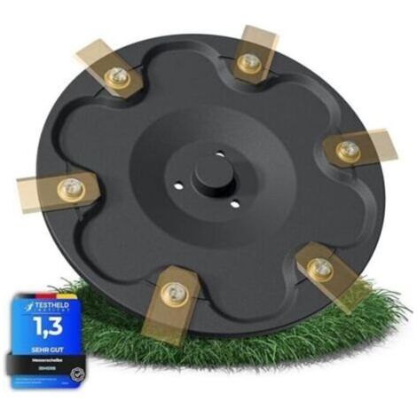 Disque de coupe 6 lames compatible avec les tondeuses robotisées Segway Navimow i105E, i108E et i110n - Disque de coupe haute qualité pour 6 lames (pour série I avec lames et vis) (1/4)
