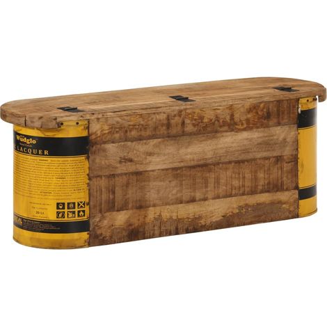 Banc de rangement/Buffet,Meuble de Rangement,Bahut 120x30x40 cm bois de récupération CFW85391 (1/5)