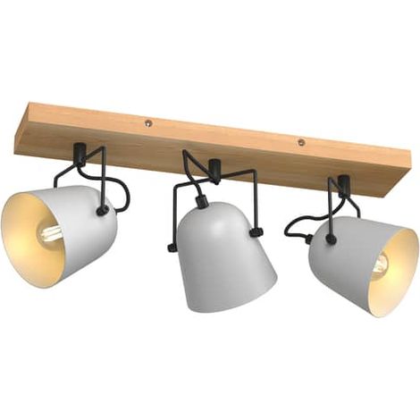[GEBRAUCHT] B-Ware Lindby Adalin Deckenlampe 3 Fl. Grau Deckenlicht Lampe Leuchte Deckenstrahler