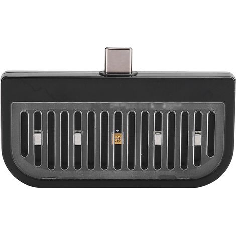 Lampe UV Portable Compacte Interface Type-C Léger Efficace Nettoyage Ultraviolet Noir (1/5)