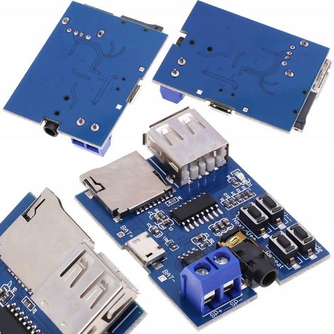 M贸dulo reproductor de MP3 USB Micro SD