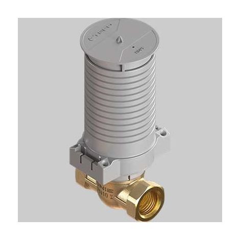 RUBINETTO DI INTERCETTAZIONE DA INCASSO FILO MURO ULTRA VERSIONE DIRITTA TECO - DN 15 - 1/2" Filet.