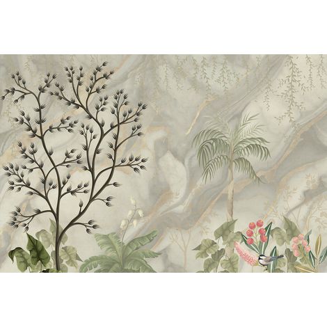 Papier peint panoramique - Forêt Tropicale - 130 cm x 87 cm (1/2)