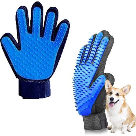 Gant de toilettage pour animaux, gant de nettoyage pour animaux, gant de brossage pour chiens, gant de toilettage pour chats (1/5)
