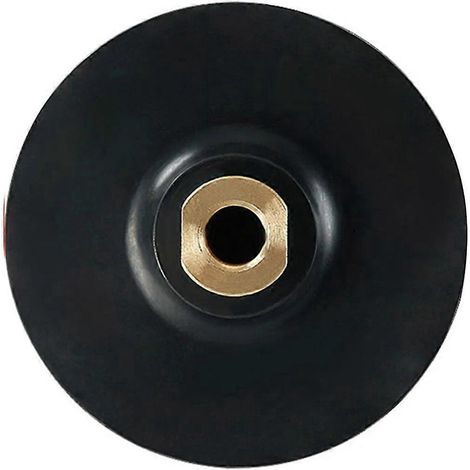 Plateau de meulage auto-adhésif abrasif M14 pour meuleuse d'angle, 4 pouces - (1/5)