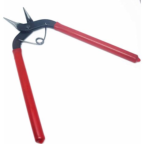 Pinces de Bijoux, Emporte-pièce de Trou Convient à toutes sortes de bijoux de bricolage faits à la main, d'artisanat, de produits d'extérieur et d'autres produits faits à la main(Rouge) 1 pièce Oi-FRI