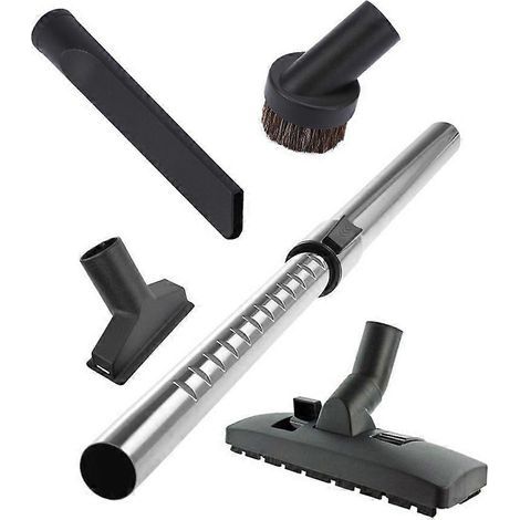 Kit de brosses et accessoires pour aspirateur 32mm avec tube télescopique (1/5)