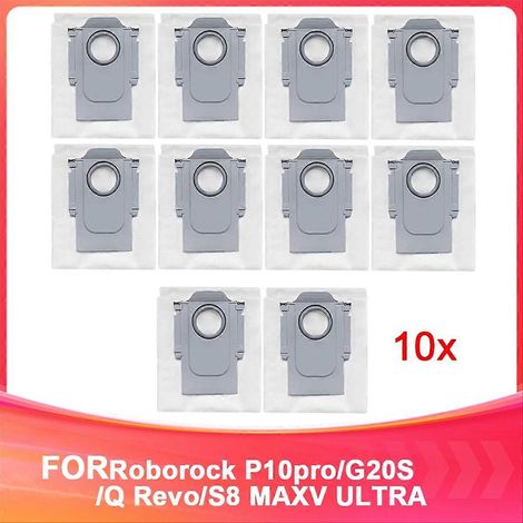Ersatz-Verbrauchsmaterialien für Roborock P10pro/G20S/Q Revo/S8 MAXV ULTRA Kehrmaschinen-Staubbeutel