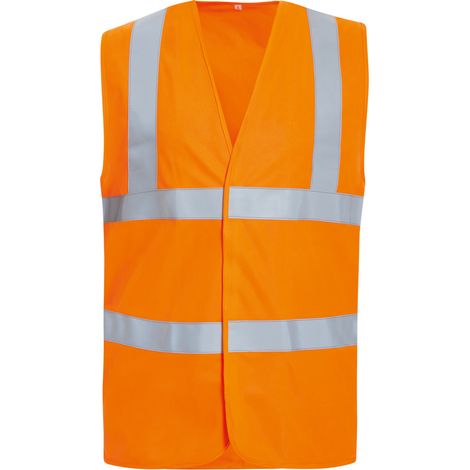 TAmmO Warnschutz-Weste, flammhemmend Orange Größe 6-XXXXL(70/72) (1/2)