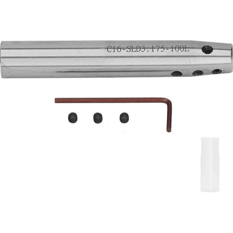 Seitlich fixierte Hartmetall-Verlängerungsstange für CNC-Dreh- und Fräser C16 SLD3.175 100L