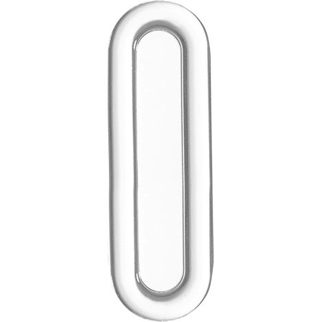 Transparente, selbstklebende Polyurethan(PU)-Griffe, 4er-Set, integriert, oval, für Schiebetüren, Fenster, Schubladen und Schränke.