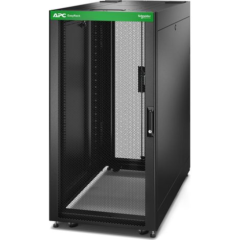 Easy Rack 600mm/24U/1200mm with Roof Easy Rack 600mm/24U/1200mm with Roof Side panel castors feet and 4 Brackets no Bottom black (1/3)