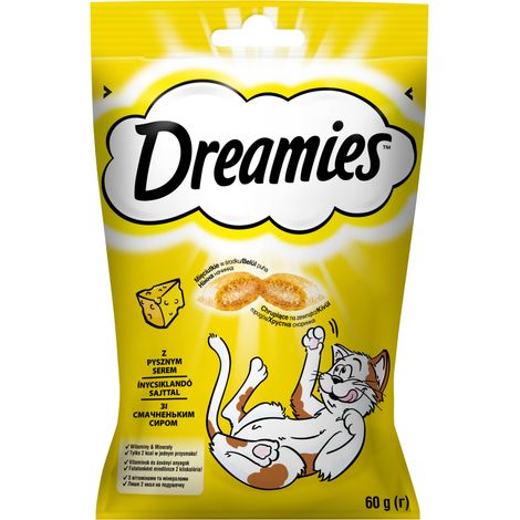 Nourriture pour chat Dreamies au fromage - Friandises 60 g