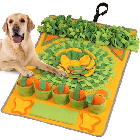 Allecto Schnüffelmatte für Hunde Futtersuchspielzeug mit Futterverlangsamung Schnüffelmatte für Hunde Für Welpen und erwachsene Hunde Für alle (1/5)