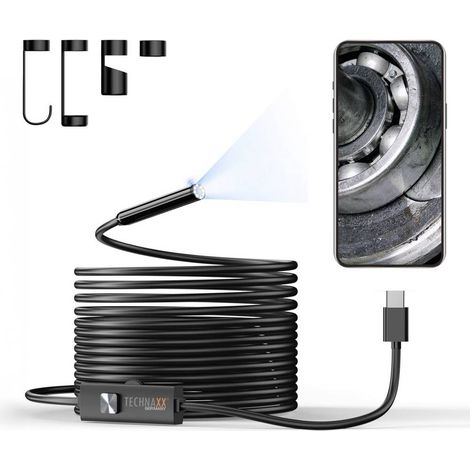Endoscope Technaxx tx-386 câble 5 m LED 8 réglables (1/3)