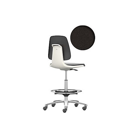Silla giratoria de trabajo LABSIT  silla alta con ruedas de