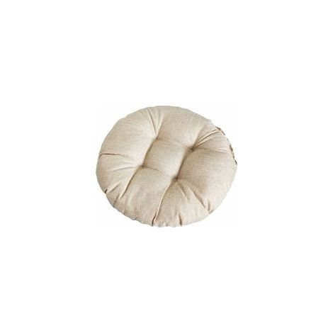 Lin-Rond Coussin de Siège, Coton Lin Tatami Coussin de Sol, Coussin de Chaise épais Moux pour Chaise de Bureau, Coussin de Chaise épaissi Confortable pour Cuisine, Chambre, Sofa, Voiture (4040cm) (1/4)