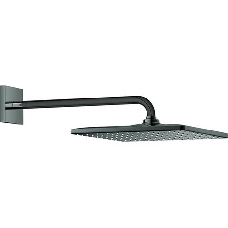 Grohe Rainshower Mono 310 Cube Ducha mural con brazo 422 mm, 1 chorro Anthracite, 26564A00