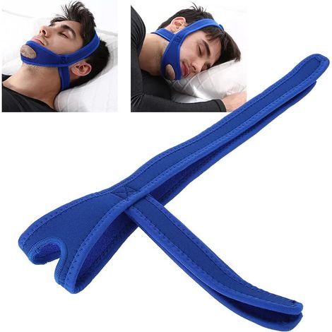 Anti-Schnarch-Kinnband, elastisches Anti-Schnarch-Kinnband, korrigiert Mundatmung, Unisex.