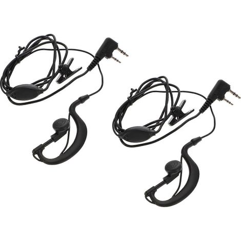 2 oreillettes d'interphone pour talkie-walkie bidirectionnel (1/4)