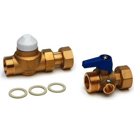 REHAU Set valvola di zona per distributore di riscaldamento REHAU, 12165911001