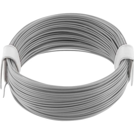 econ connect KL004GR10 Litze  1 x 0.04 mm² Grau 10 m