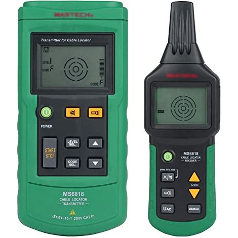 Testeur de câble, Dispositif de localisation de Fil pour testeur de Ligne téléphonique, 12V à 400V AC DC, testeurs de réseau pour la Maison, la Chambre, Le Bureau, l'extérieur (1/5)