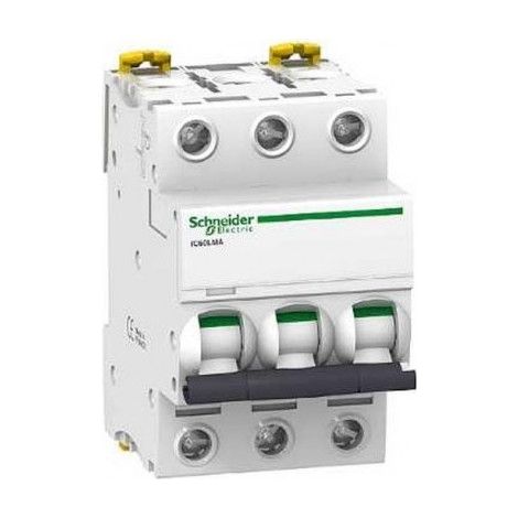 Schneider A9F90325 Instantaneous circuit breaker 25 A - 3P - iC60L - MA curve