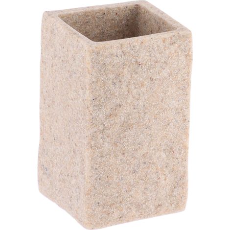 Tazza in poliresina effetto pietra - naturale - Tendance