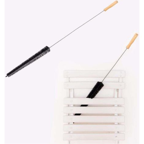 UlisemBrosse pour radiateur - 72 cm x 5 cm Flexible sans perte - Idéale pour nettoyer les radiateurs à panneau plat(2pcs) (1/4)