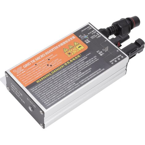 Onduleur solaire micro-réseau 18-60 V à haut taux de conversion, étanche, pour systèmes de production d'énergie AC220 V 300 W (1/5)