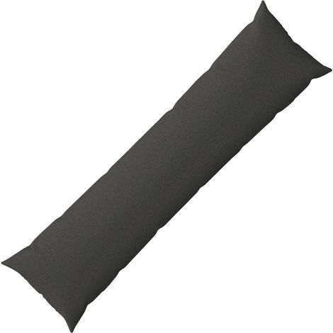 Funda de almohada HEERLEN Gris oscuro 40 x 145 cm Tela vidaXL (1/5)
