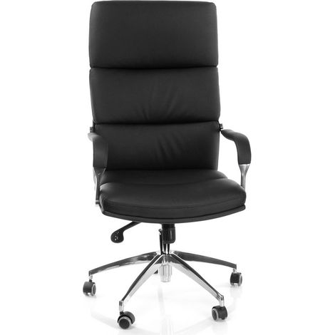 [NEUWERTIG] B-Ware Hjh Office Bürostuhl Chefsessel Drehstuhl Sessel Stuhl Pc Kunstleder Schwarz
