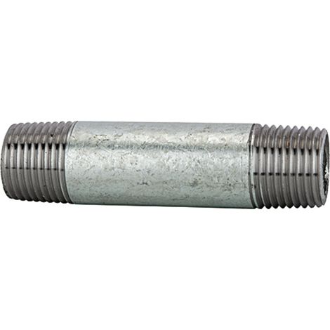Riegler Rohrdoppelnippel 23, AG/AG, R 3/4, Länge 80,0 mm