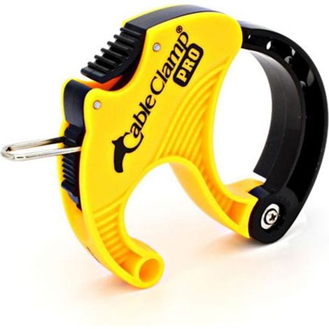Collier de serrage réutilisable moyen (ouverture jusqu'à 4,5 cm) auto-ajustable et autobloquant avec connexion et déverrouillage