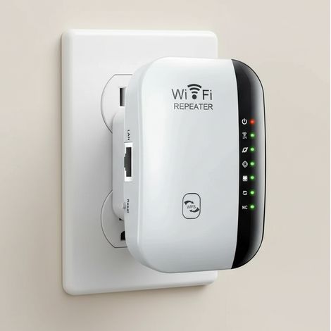 Amplificatore e ripetitore WiFi – Amplificatore di segnale con modalità ripetitore/AP e funzione WPS (1/5)