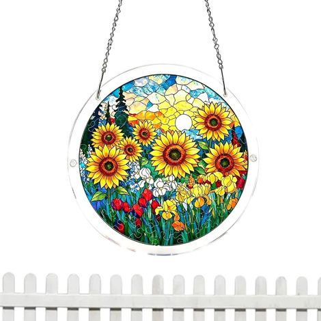 Sonnenfänger Puzzle 2D Acryl Fensterornament Natürliche
