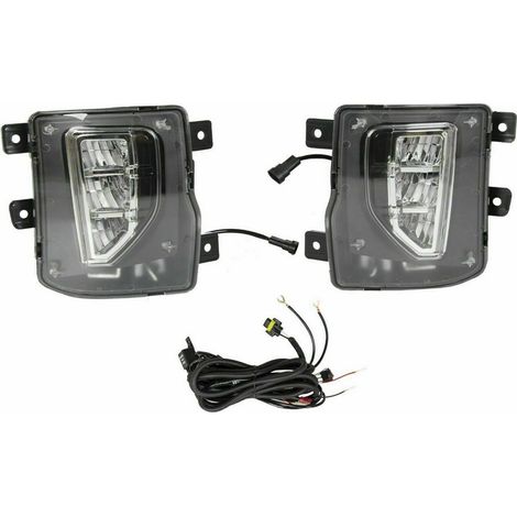 Convient aux feux de jour Chevrolet Tahoe Chery 16-18 Silverado 1500 LED antibrouillard (1/5)