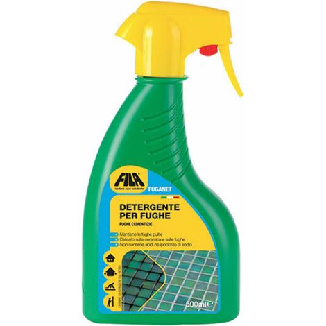 Detergente per Fughe Pulitore Fuga Pavimenti Piastrelle Gres Fila Fuganet 500 ml (1/6)