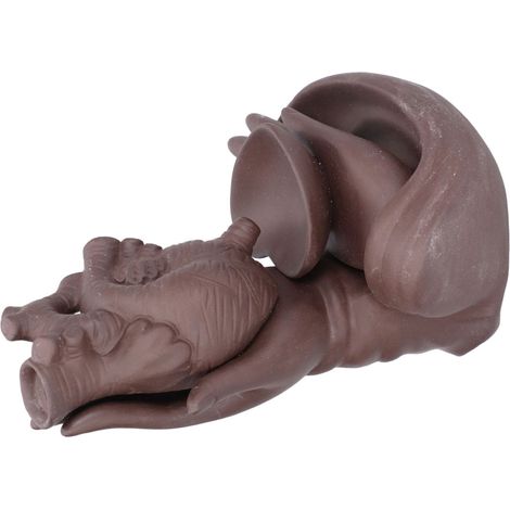 Brûleur d'encens en céramique à reflux, porte-encens décoratif pour la maison, la chambre, le bureau, le sauna ou le spa. (1/5)
