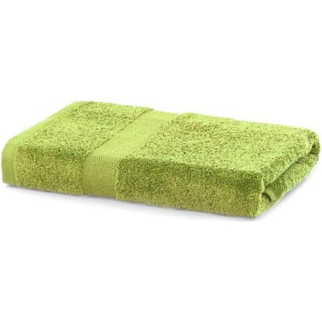 Serviette de bain en coton Vert pomme 70x140 cm - Lot de serviettes de bain de qualité supérieure