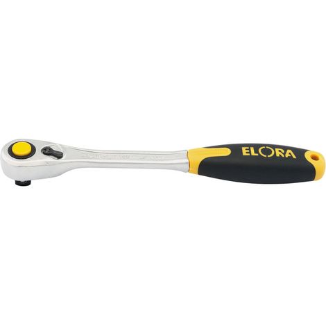 Elora 25930 270mm 1/2" Square Drive Fine Tooth Quick Release Soft Grip Reversible Ratchet (1/5)