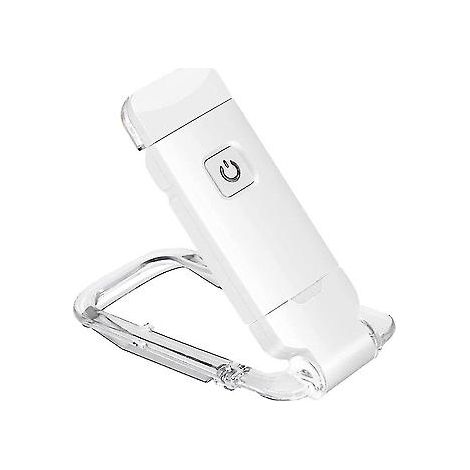 Mini lampe de lecture pliable à pince pour livres, veilleuse, lampe de lecture rechargeable par USB, cadeau (1/3)