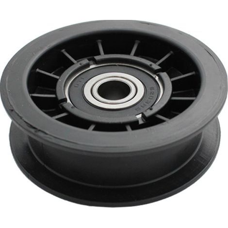 Poulie tendeur courroie autoportée – Poulie en résine pour tracteur 12 cv – Diamètre 85 mm – Montée sur roulement pour performance optimale (1/4)