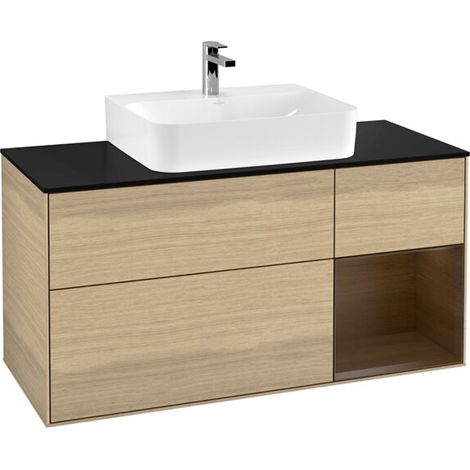 Villeroy & Boch G172GNPC meuble sous lavabo Finion G17 (1/2)