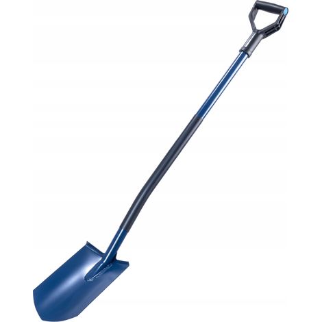 Pala a vanga KADAX, manico ergonomico da giardino in metallo affilato da 129 cm (1/5)