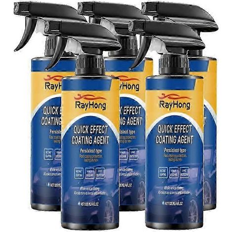 Convient pour le revêtement automobile en spray 2025, agent de revêtement multifonctionnel 3 en 1 à effet rapide - jc FORMAT : 5 pièces (1/4)