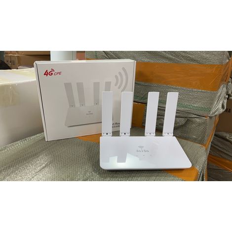 CP906 4G WLAN-Router (CPE) für Zuhause und Büro, eurasischer Router, LTE – Weiß (1/3)